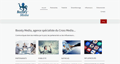 Desktop Screenshot of boostymedia.com
